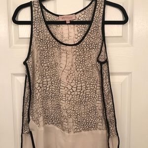Philosophy sheer top. Size 6. Fits small.